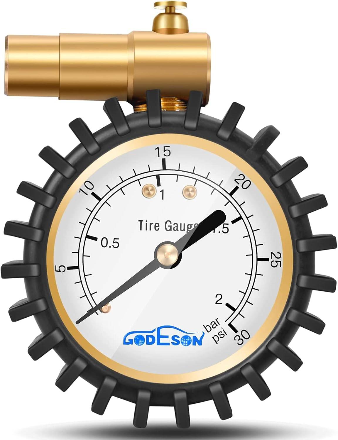 GODESON Presta Tire Pressure Gauge, Presta Valve Tire Pressure Gauge
